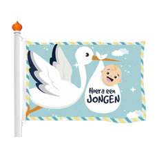 Geburtsflagge Junge