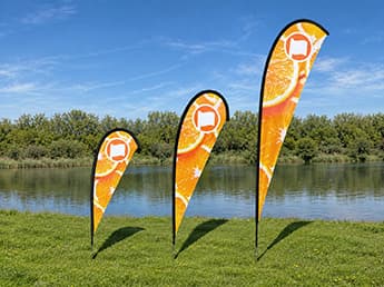 Beachflags Tropfen