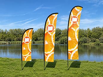 Beachflags gerade
