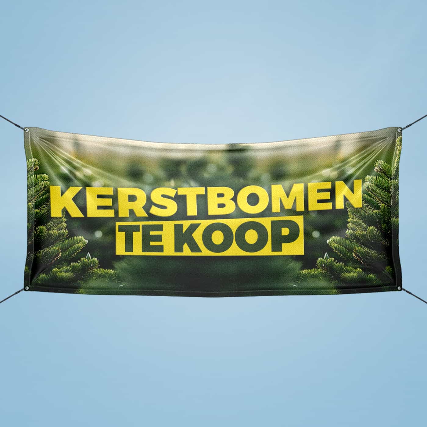 Weihnachtsbäume zum Verkauf Banner