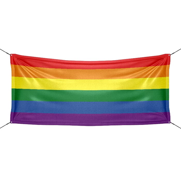 Regenbogenbanner