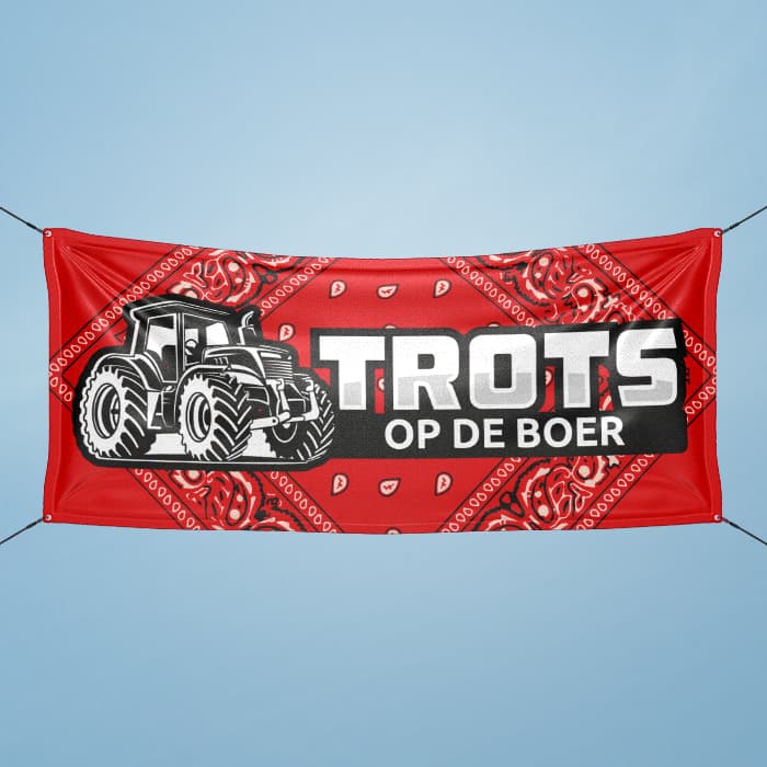 Stolz auf das Bauernbanner