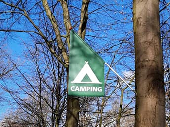 Kioskflaggen doppelseitig
