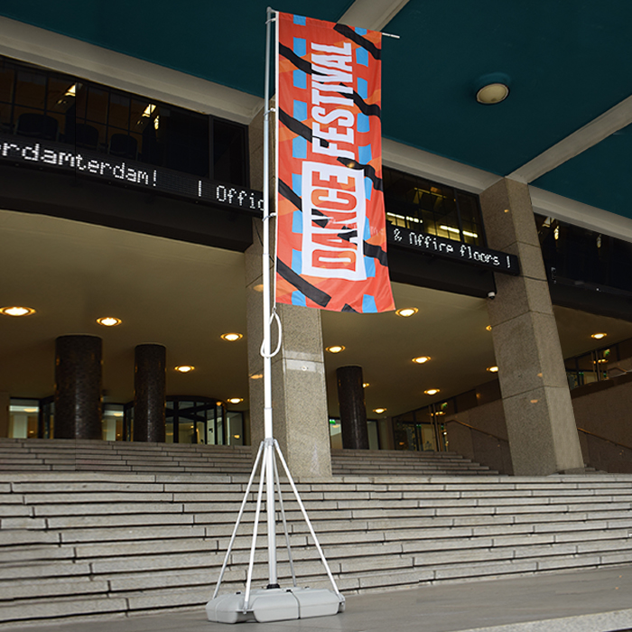 Mobiler Fahnenmast