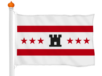 Flagge Drenthe